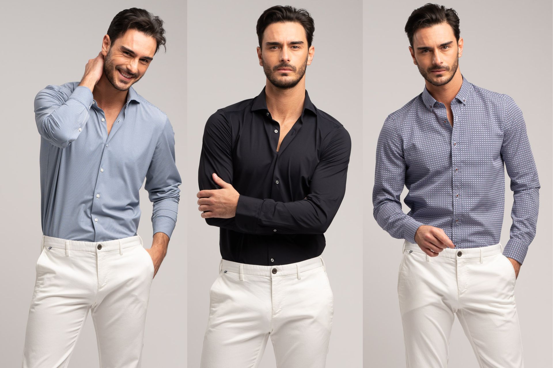 Tessuti camicia uomo